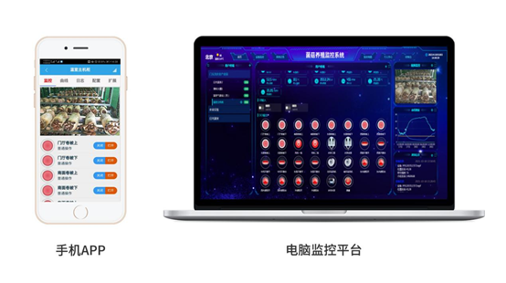 菌菇智能养殖监控系统远程监测