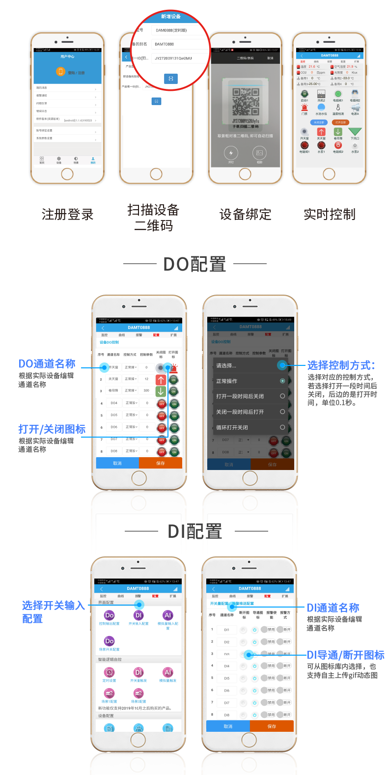 聚英8888系列继电器智能自控模块DO配置