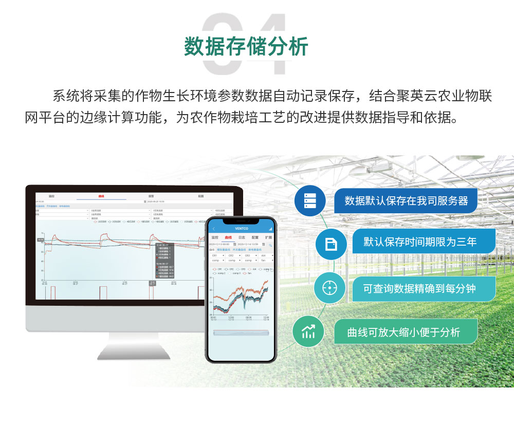 32路智慧农业控制系统数据存储分析