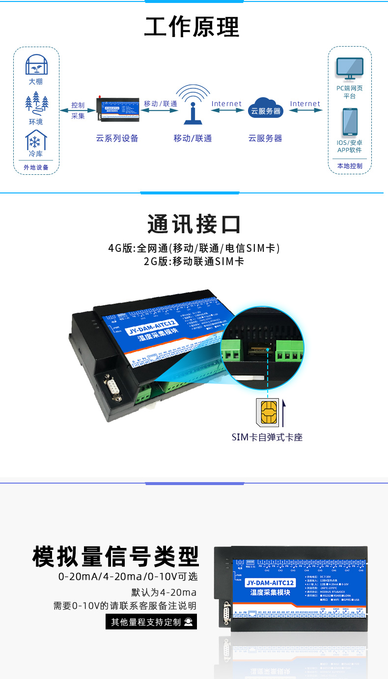 DAM-AITC12 温度采集模块工作原理