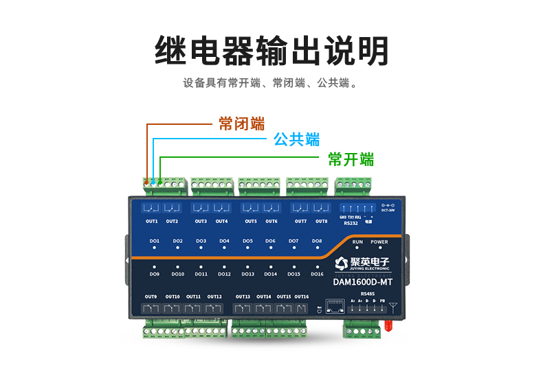 LoRa1600D-MT LoRa无线测控模块输出说明