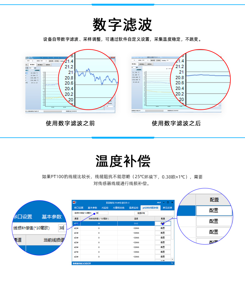 DAM-AIPT 温度采集模块特点说明