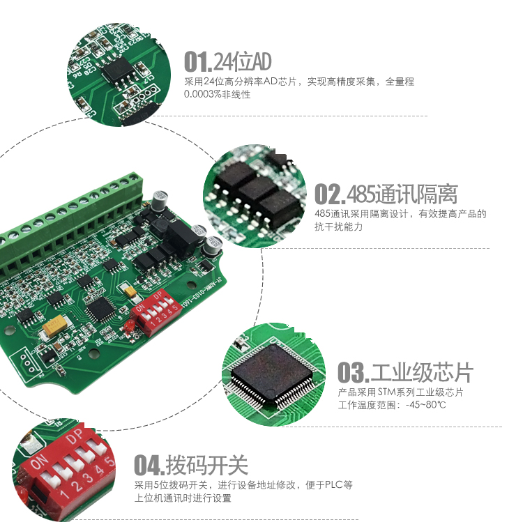  CZ1000GN称重变送模块细节