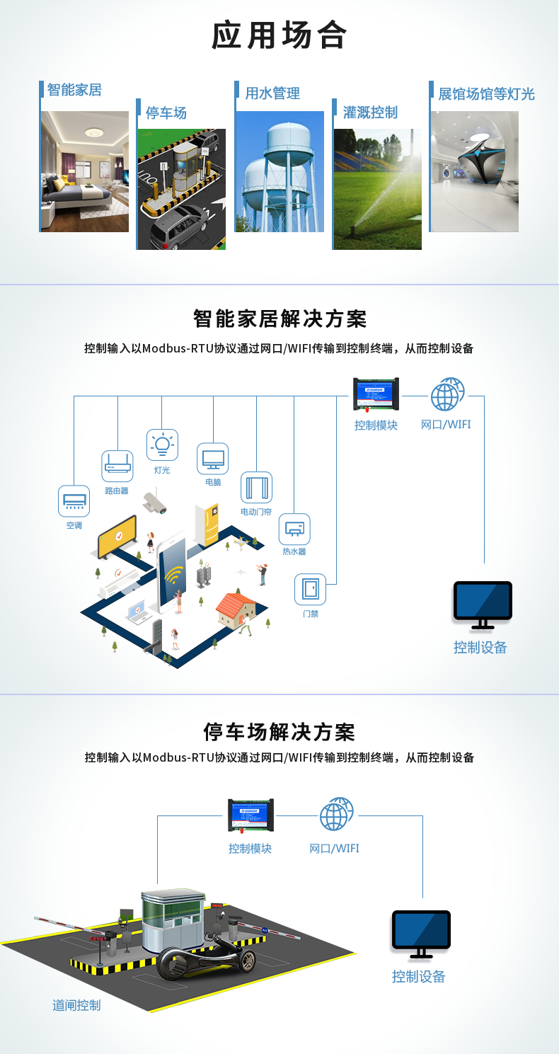 DAM-0808 工业级网络控制模块应用场合