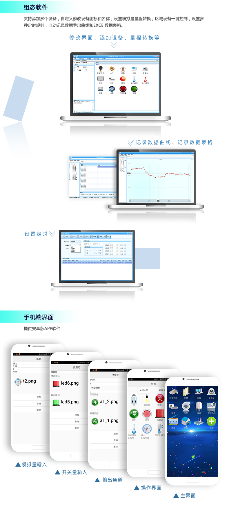 DAM121212-MT 工业级网络数采控制器组态软件