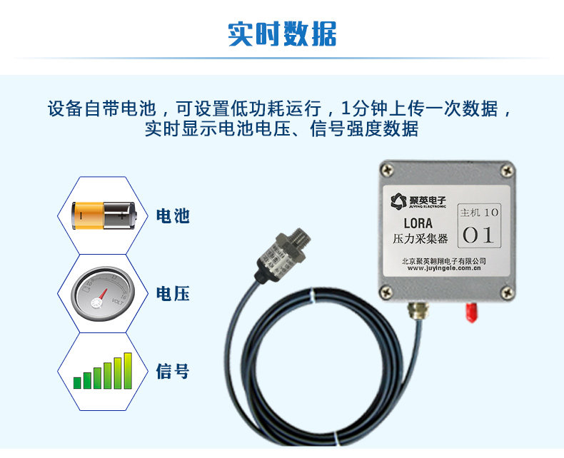 LORA压力采集器实时数据 LORA压力采集器实时数据