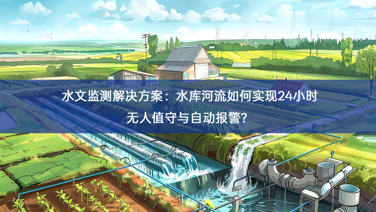 水文监测解决方案：水库河流如何实现24小时无人值守与自动报警？