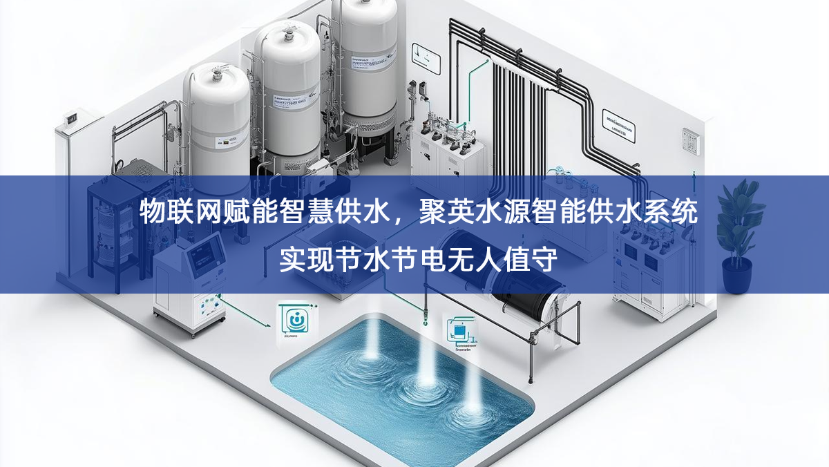 「智慧水利」物联网赋能智慧供水,聚英水源智能供水系统实现节水节电无人值守 「智慧水利」物联网赋能智慧供水,聚英水源智能供水系统实现节水节电无人值守