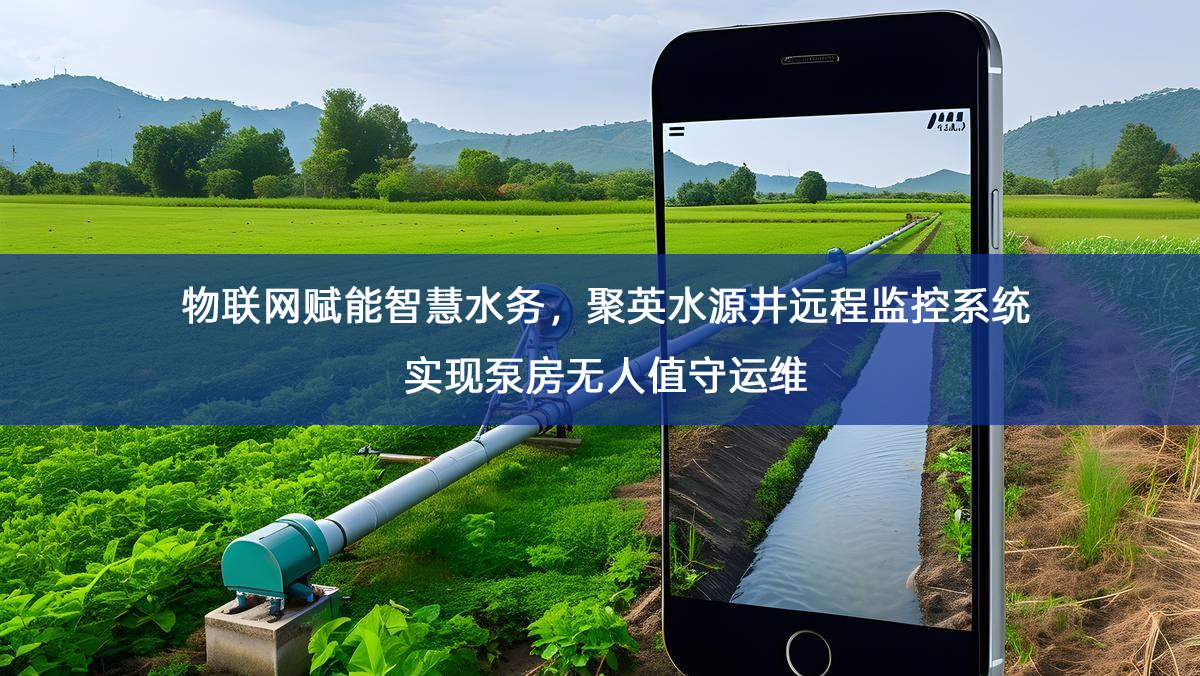 物联网赋能智慧水务,聚英水源井远程监控系统实现泵房无人值守运维 物联网赋能智慧水务,聚英水源井远程监控系统实现泵房无人值守运维
