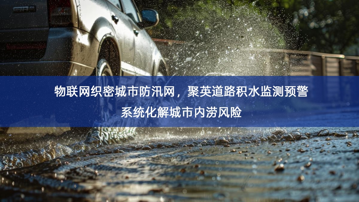 物联网织密城市防汛网,聚英道路积水监测预警系统化解城市内涝风险 物联网织密城市防汛网,聚英道路积水监测预警系统化解城市内涝风险