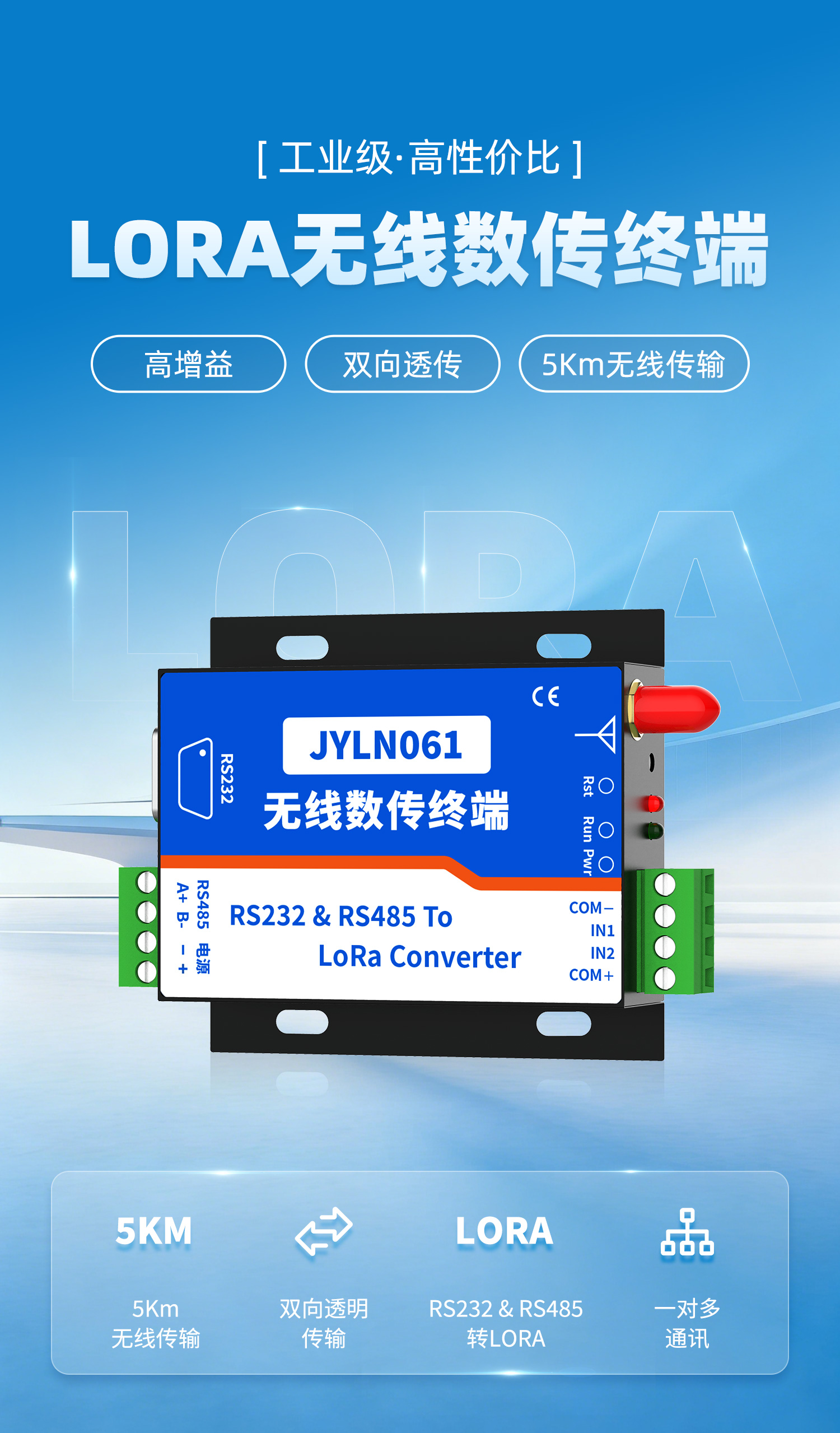 JY-LN061 JY-LORA无线数传终端(图1) LN061-LORA数传模块--详情页--1部分_01.jpg