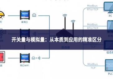 开关量与模拟量:从本质到应用的精准区分 开关量与模拟量:从本质到应用的精准区分