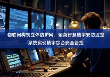 「安防监控」物联网构筑立体防护网，聚英智慧楼宇安防监控系统实现楼宇综合安全管控