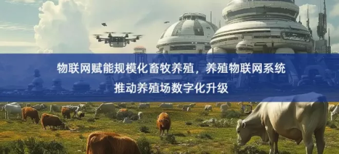 「智慧养殖」物联网赋能规模化畜牧养殖，养殖物联网系统推动养殖场数字化升级